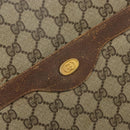 GUCCI GG Supreme Web Sherry Line Tote Bag PVC Beige Gold 39 02 003 Auth bs31137-14