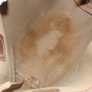 GUCCI GG Supreme Web Sherry Line Tote Bag PVC Beige Gold 39 02 003 Auth bs31137-17