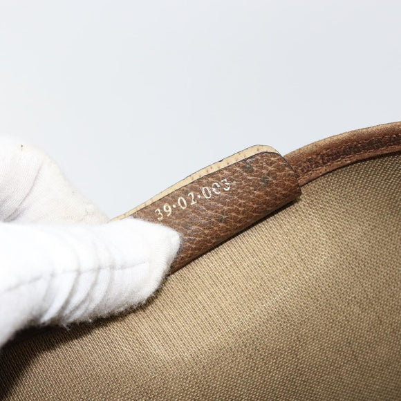 GUCCI GG Supreme Web Sherry Line Tote Bag PVC Beige Gold 39 02 003 Auth bs31137