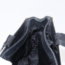 PRADA Hand Bag Canvas Beige Silver Auth bs31142-20