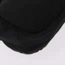 PRADA Pouch Nylon Black Silver Auth bs31143-10