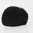 PRADA Pouch Nylon Black Silver Auth bs31143-4