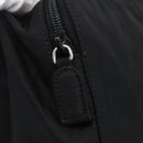 PRADA Hand Bag Nylon Black Silver Auth bs31144-18