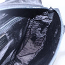 PRADA Hand Bag Nylon Black Silver Auth bs31144-21