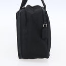 PRADA Hand Bag Nylon Black Silver Auth bs31144-3