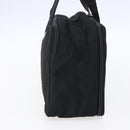 PRADA Hand Bag Nylon Black Silver Auth bs31144-4