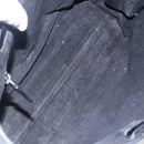 PRADA Hand Bag Leather Black Silver Auth bs31147-10