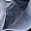 PRADA Hand Bag Leather Black Silver Auth bs31147-21