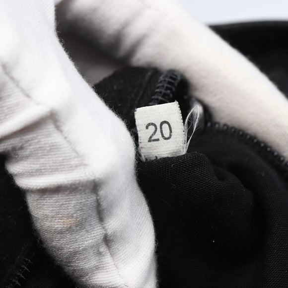 PRADA Hand Bag Leather Black Silver Auth bs31147