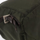 PRADA Backpack Nylon Khaki Silver Auth bs31148-18