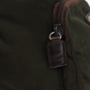 PRADA Backpack Nylon Khaki Silver Auth bs31148-21