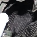 PRADA Backpack Nylon Khaki Silver Auth bs31148-11