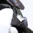 PRADA Backpack Nylon Khaki Silver Auth bs31148-12