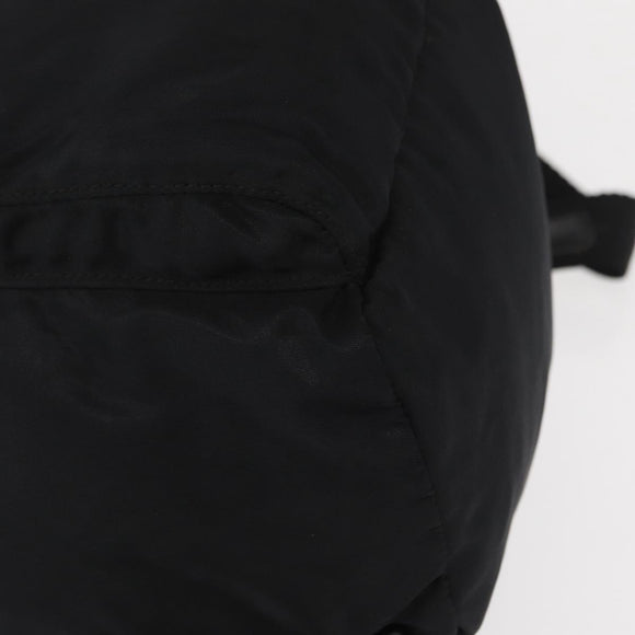 PRADA Backpack Nylon Black Silver Auth bs31149