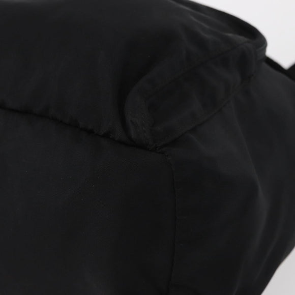 PRADA Backpack Nylon Black Silver Auth bs31149