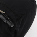 PRADA Backpack Nylon Black Silver Auth bs31149-18