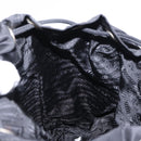 PRADA Backpack Nylon Black Silver Auth bs31149-22