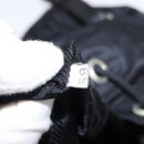 PRADA Backpack Nylon Black Silver Auth bs31149-12