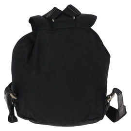PRADA Backpack Nylon Black Silver Auth bs31149 - 0