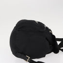 PRADA Backpack Nylon Black Silver Auth bs31149-3