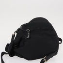 PRADA Backpack Nylon Black Silver Auth bs31149-4