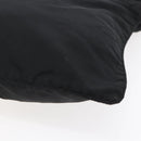 PRADA Shoulder Bag Nylon Black Silver Auth bs31158-16