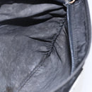 PRADA Shoulder Bag Nylon Black Silver Auth bs31158-20