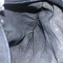 PRADA Shoulder Bag Nylon Black Silver Auth bs31158-21