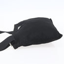 PRADA Shoulder Bag Nylon Black Silver Auth bs31158-3