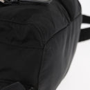 PRADA Backpack Nylon Black Silver Auth bs31160-18
