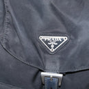 PRADA Backpack Nylon Black Silver Auth bs31160-22