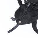 PRADA Backpack Nylon Black Silver Auth bs31160-24