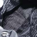 PRADA Backpack Nylon Black Silver Auth bs31160-11