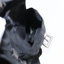 PRADA Backpack Nylon Black Silver Auth bs31160-30