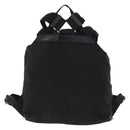 PRADA Backpack Nylon Black Silver Auth bs31160-2