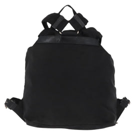 PRADA Backpack Nylon Black Silver Auth bs31160 - 0
