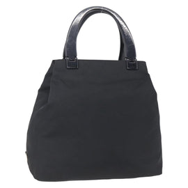 PRADA Hand Bag Nylon Black Auth bs31162