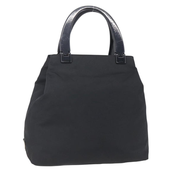 PRADA Hand Bag Nylon Black Auth bs31162