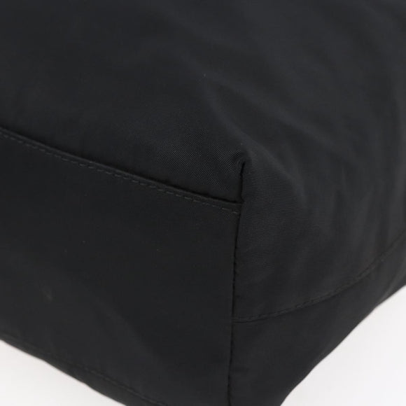 PRADA Hand Bag Nylon Black Auth bs31162