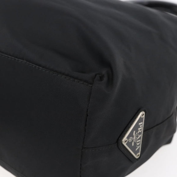 PRADA Hand Bag Nylon Black Auth bs31162