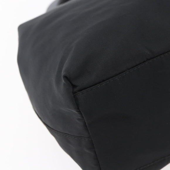 PRADA Hand Bag Nylon Black Auth bs31162