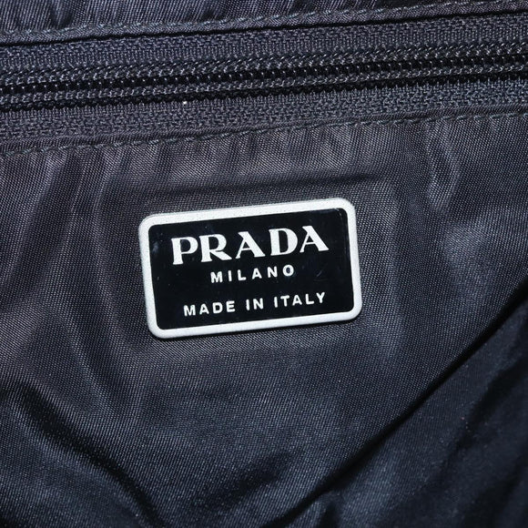 PRADA Hand Bag Nylon Black Auth bs31162