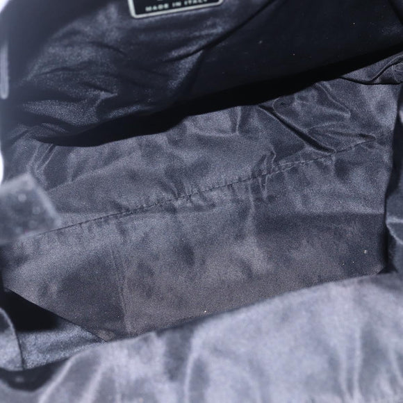 PRADA Hand Bag Nylon Black Auth bs31162