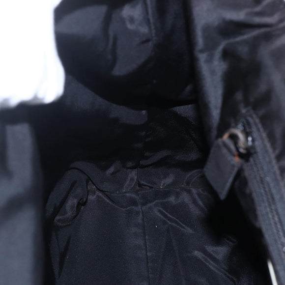 PRADA Hand Bag Nylon Black Auth bs31162