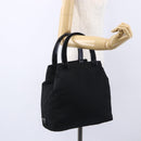 PRADA Hand Bag Nylon Black Auth bs31162-24