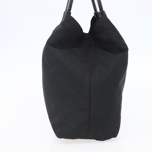 PRADA Hand Bag Nylon Black Auth bs31162