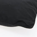 PRADA Shoulder Bag Nylon Black Silver Auth bs31163-16