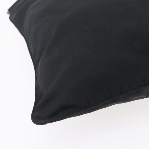 PRADA Shoulder Bag Nylon Black Silver Auth bs31163