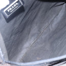 PRADA Shoulder Bag Nylon Black Silver Auth bs31163-11