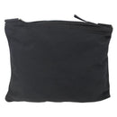 PRADA Shoulder Bag Nylon Black Silver Auth bs31163-2